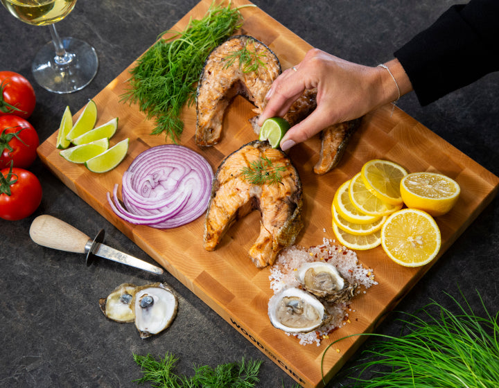 Hardwood cutting boards